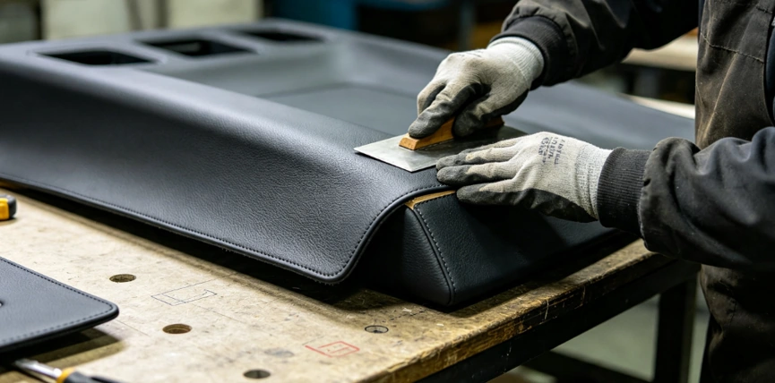 Manual wrapping and heat-activation process with high-adhesion PUD