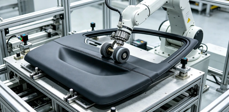 Automated vacuum-wrapping validation with water-based PUD
