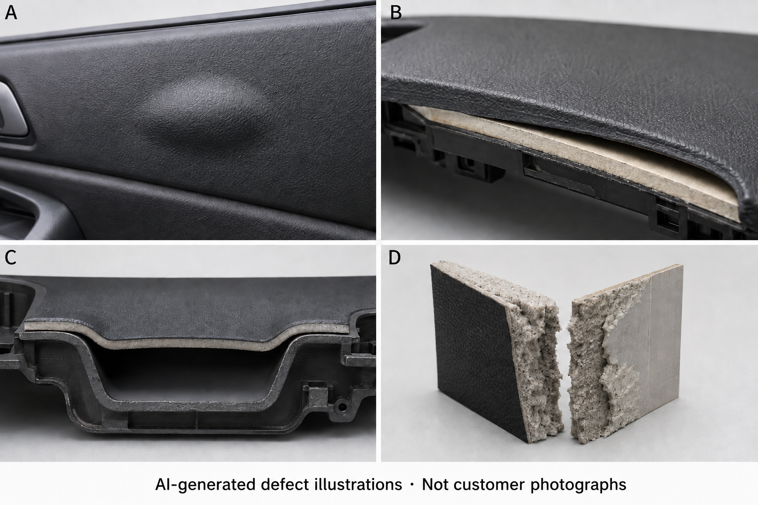 Why Do Automotive Door Panels and Instrument Panels Blister or Debond After Wrapping?